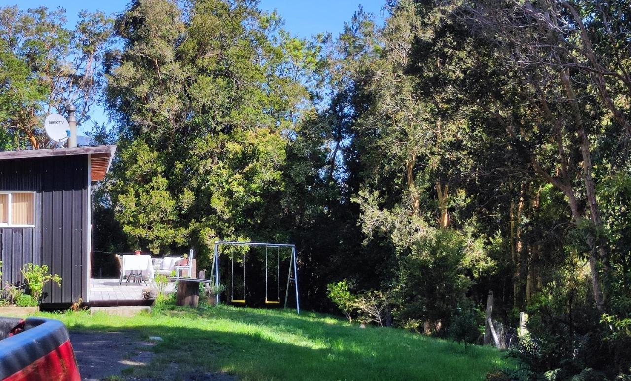 Acogedora Cabana En El Bosque, Acceso Vehiculos 4X4 Cochamo Eksteriør billede
